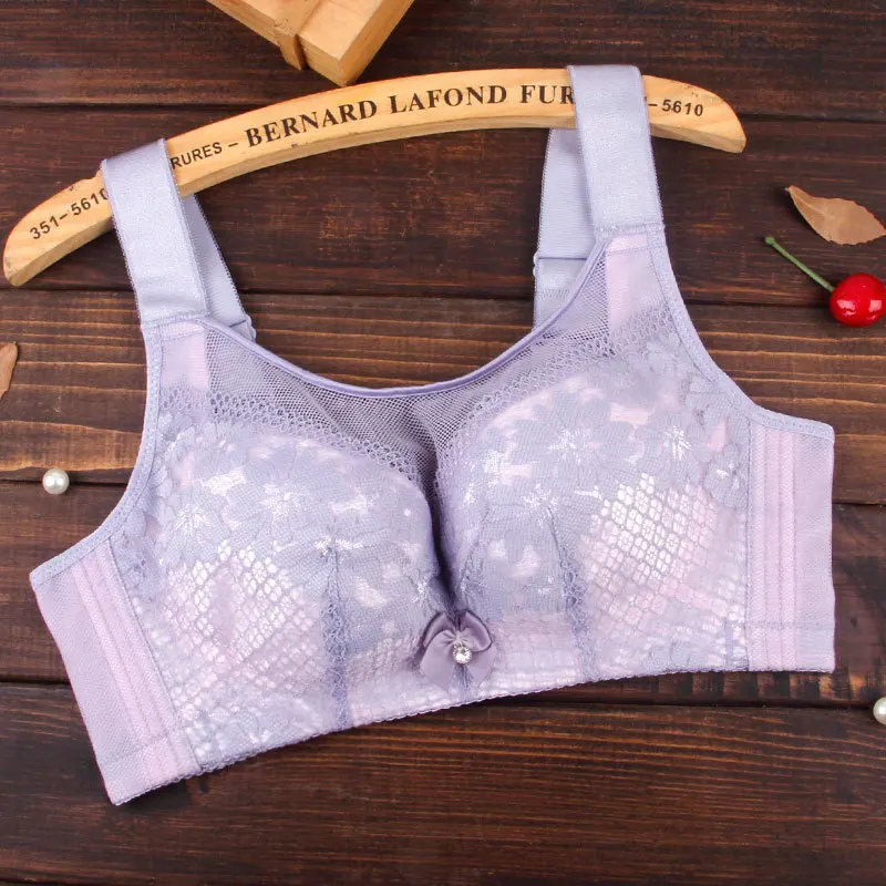 Large Size Thin Cup Lace Women Bras Full Coverage Mesh Push Up Underwear Adjusted Wide Strap Purple Pink Red Black Brassieres
Large Size Thin Cup Lace Women Bras Full Coverage Mesh Push Up Underwear Adjusted Wide Strap Purple Pink Red Black Brassieres