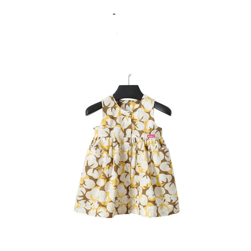 Kids Girls Dress Summer Collar Sleeveless Cotton Girl Summer Floral Dresses Princess for Baby Princess Dress Thanksgiving
Kids Girls Dress Summer Collar Sleeveless Cotton Girl Summer Floral Dresses Princess for Baby Princess Dress Thanksgiving