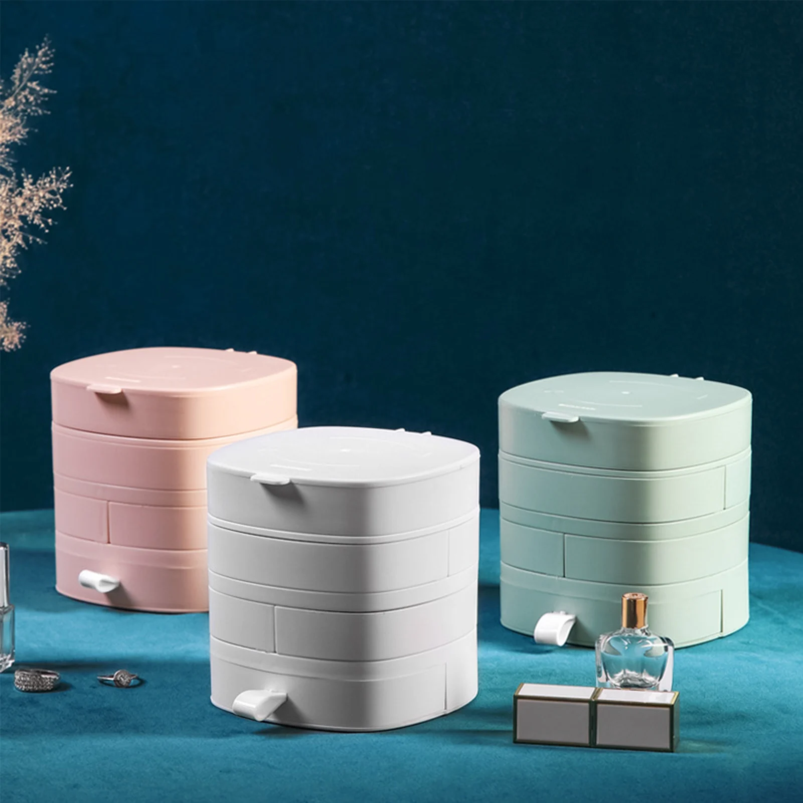 Small Jewelry Box Earring Holder for Women Jewelry Storage Box Organizer Rotatable Jewelry Accessory Storage Tray
Small Jewelry Box Earring Holder for Women Jewelry Storage Box Organizer Rotatable Jewelry Accessory Storage Tray