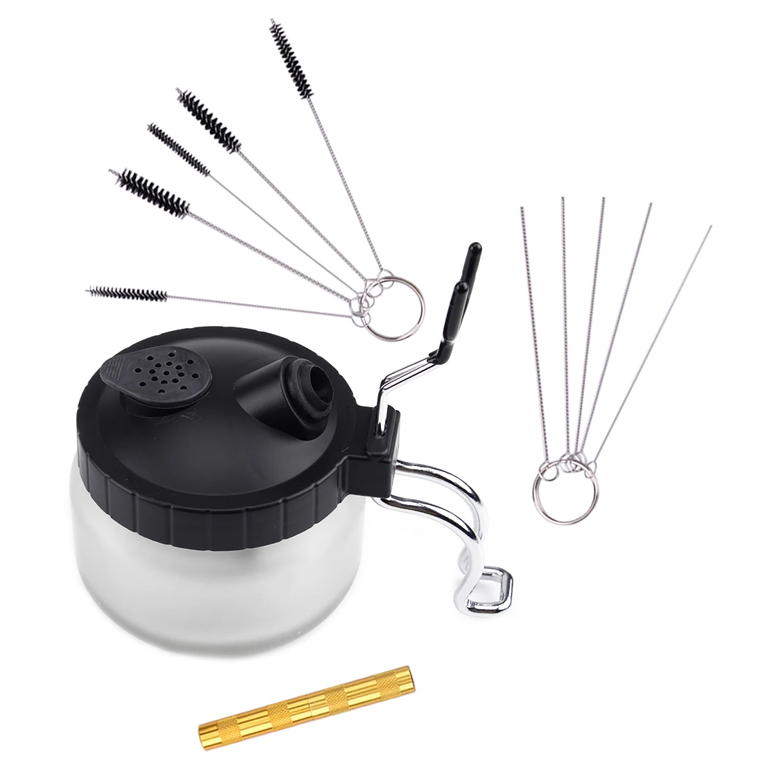 beler NEW Windscreen Windshield Washer Jet Nozzle Cleaning Cleanup Brush Needle Spray Out Pot Kit Set
beler NEW Windscreen Windshield Washer Jet Nozzle Cleaning Cleanup Brush Needle Spray Out Pot Kit Set