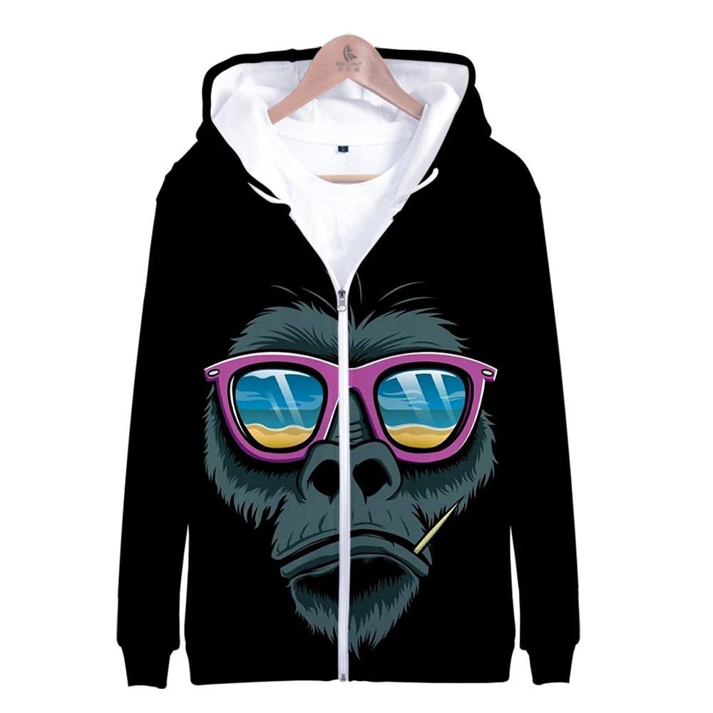 Peculiar 3D Print Gorilla Zipper Hoodies movie Gorilla gorilla Hoody Zipper sweatshirts 3D animal gorilla Long Sleeve Clothes
Peculiar 3D Print Gorilla Zipper Hoodies movie Gorilla gorilla Hoody Zipper sweatshirts 3D animal gorilla Long Sleeve Clothes