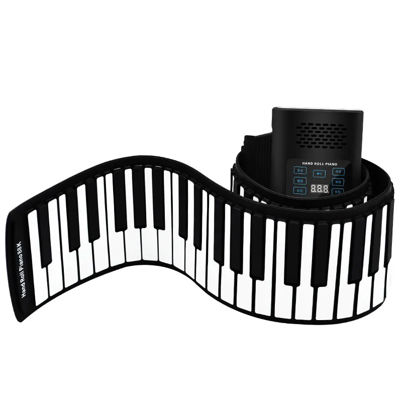 Digital display screen manual piano 88 keys piano keyboard built-in metronome portable folding electronic piano home beginners 6
Digital display screen manual piano 88 keys piano keyboard built-in metronome portable folding electronic piano home beginners 6