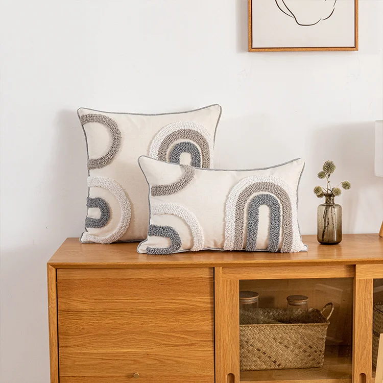 Patchwork Cotton Canvas Tufted Embroidery Throw Cushion Cover Pillowcover Living Room Decoration Pillowcase 40728
Patchwork Cotton Canvas Tufted Embroidery Throw Cushion Cover Pillowcover Living Room Decoration Pillowcase 40728