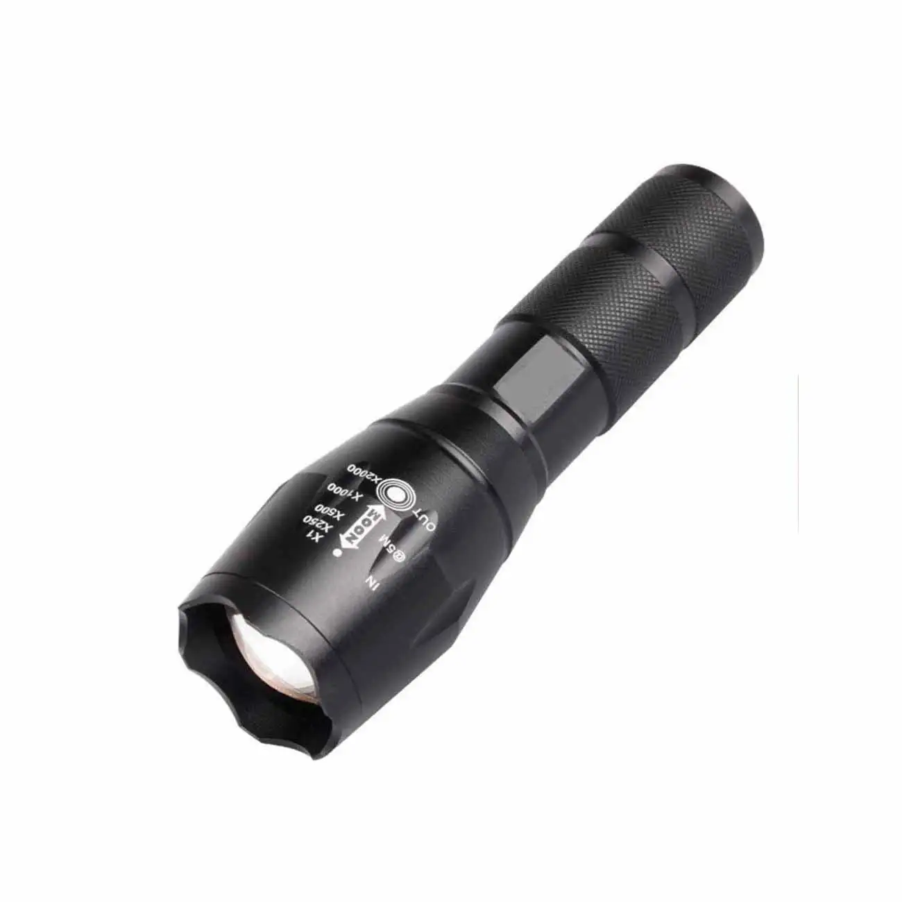 LED Tactical Flashlight 5 Modes High Lumen Zoomable Water Resistant Handheld Light for Camping Hiking Outdoor Emergency
LED Tactical Flashlight 5 Modes High Lumen Zoomable Water Resistant Handheld Light for Camping Hiking Outdoor Emergency