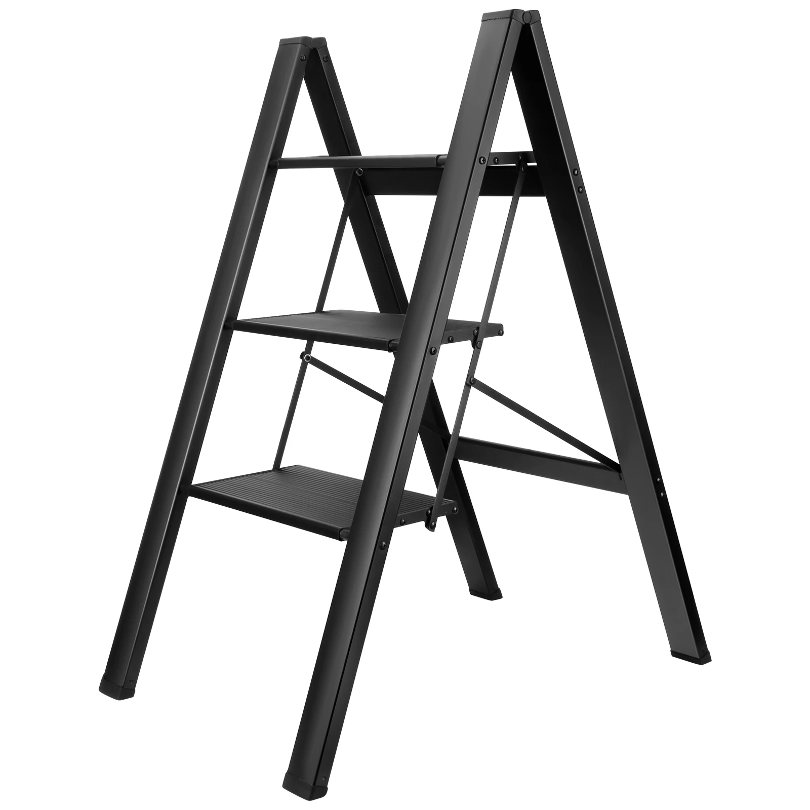 Photo Small Stepladder Household Folding Multifunctional Three-step Herringbone Ladder Flower Stand Staircase Step Stool
Photo Small Stepladder Household Folding Multifunctional Three-step Herringbone Ladder Flower Stand Staircase Step Stool