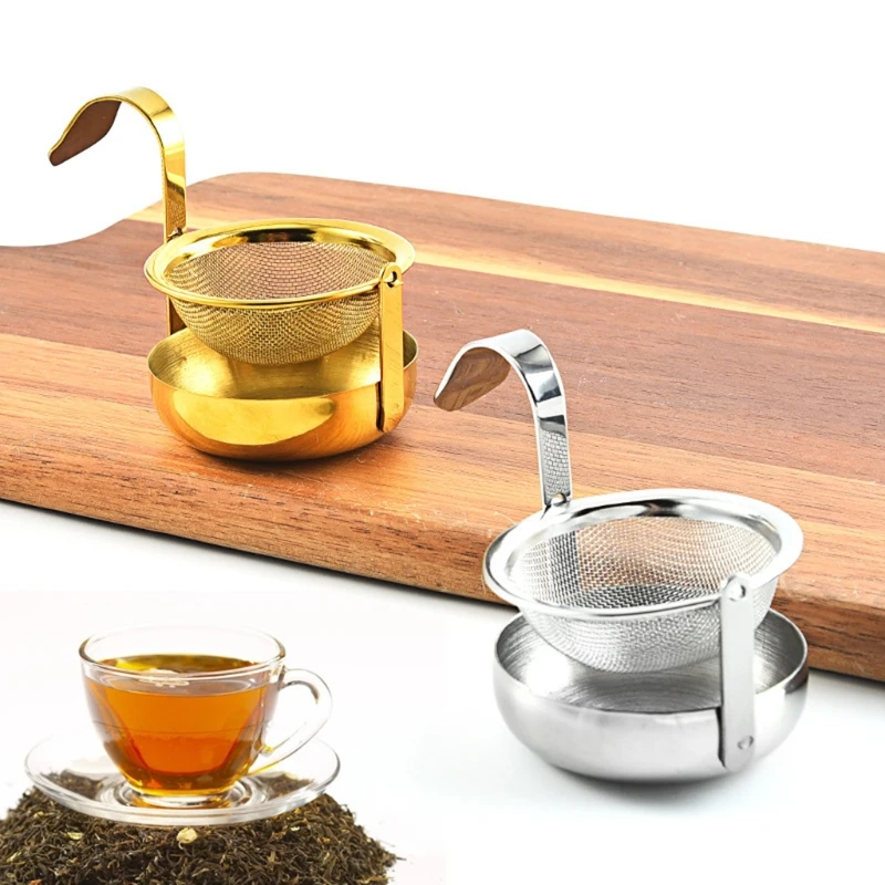 Нержавеющая сталь сетки Чай Infuser металлическая чашка Стрейнер с отрывными листами фильтр с ручкой Кухня инструмент
Нержавеющая сталь сетки Чай Infuser металлическая чашка Стрейнер с отрывными листами фильтр с ручкой Кухня инструмент