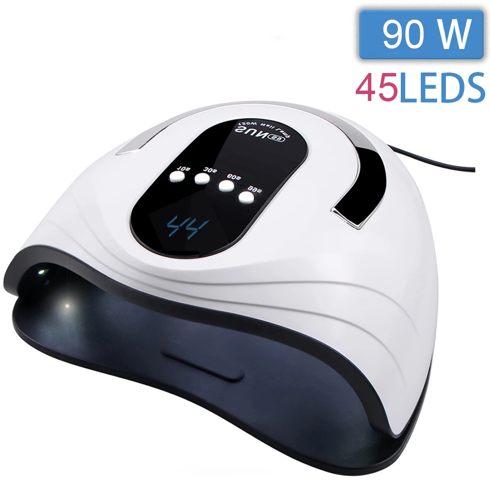 90W LED Nail Lamp Nail Dryer Dual hands 42PCS LED UV Lamp For Curing UV Gel Nail Polish With Motion Sensing Manicure Salon Tool
90W LED Nail Lamp Nail Dryer Dual hands 42PCS LED UV Lamp For Curing UV Gel Nail Polish With Motion Sensing Manicure Salon Tool