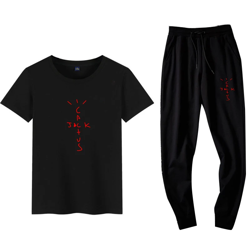 Two Piece Set Men's Set Men TrackSuit Men Cactus Jack Printed shirts And Pants
Two Piece Set Men's Set Men TrackSuit Men Cactus Jack Printed shirts And Pants