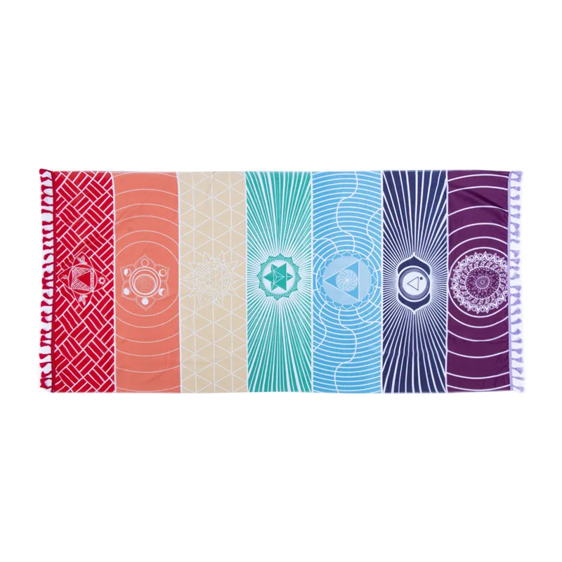 Rainbow Chakra Tapestry Wall Hanging Boho Home Decor Towel Yoga Beach Shawl Blanket Fashion Bohemian Aesthetic Bohemian Square
Rainbow Chakra Tapestry Wall Hanging Boho Home Decor Towel Yoga Beach Shawl Blanket Fashion Bohemian Aesthetic Bohemian Square