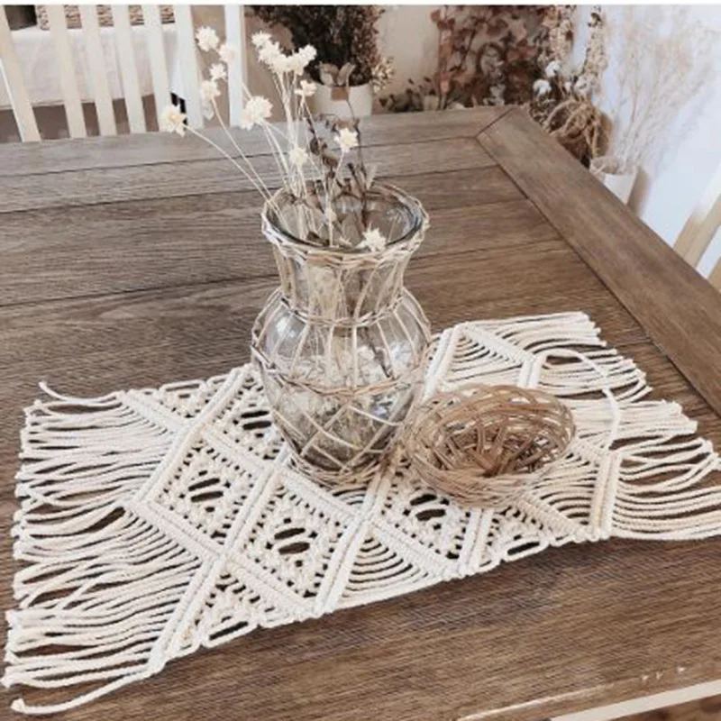Hollow Out Macrame Table Runner Bohemian with Tassels Hand Woven Tablecloth Party Wedding Home Decor Dinner Table Cover Tapestry
Hollow Out Macrame Table Runner Bohemian with Tassels Hand Woven Tablecloth Party Wedding Home Decor Dinner Table Cover Tapestry