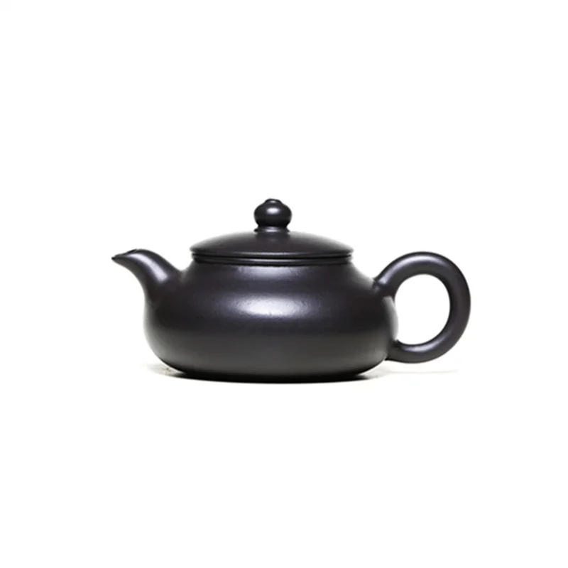 Yixing Purple Clay Teapot Handmade Raw Ore Black Mud Flat Teapot Chinese Tea Set Cute Tea Set for Household Teapot
Yixing Purple Clay Teapot Handmade Raw Ore Black Mud Flat Teapot Chinese Tea Set Cute Tea Set for Household Teapot