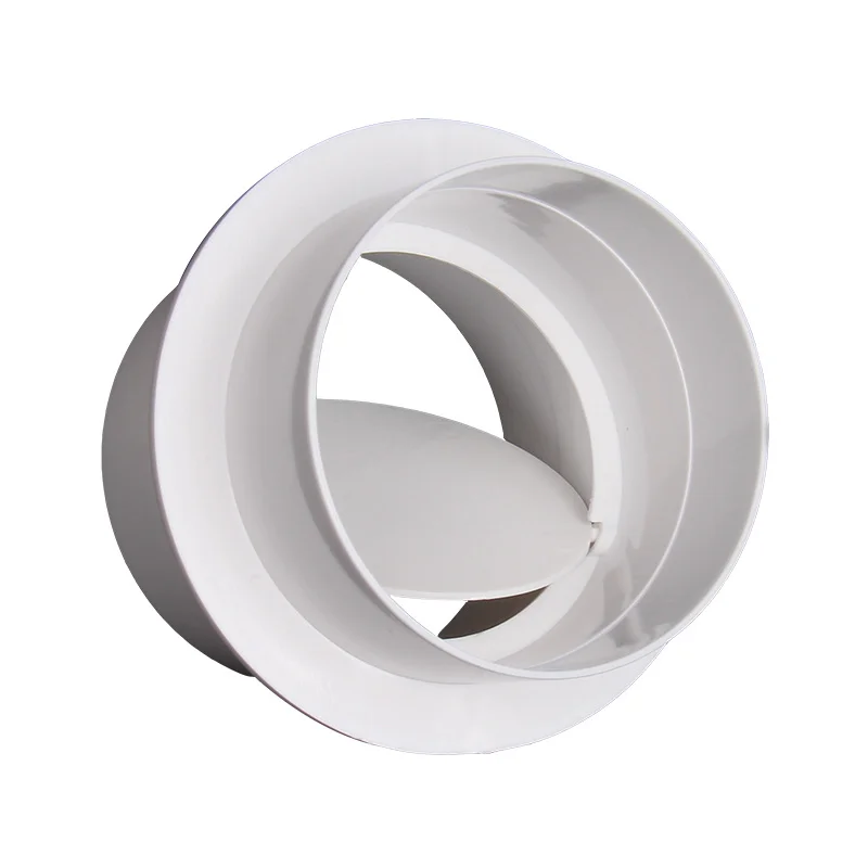 PVC Exhaust Fan Check Valve for Bathroom Kitchen One-wat Valve Round Pipe Backdraft Damper 80-250mm ABS Ventilation Grill system
PVC Exhaust Fan Check Valve for Bathroom Kitchen One-wat Valve Round Pipe Backdraft Damper 80-250mm ABS Ventilation Grill system