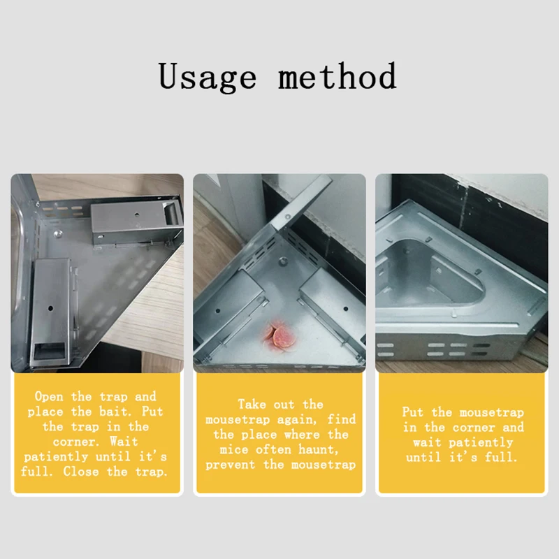 Double Hole Mousetrap Household Automatic Continuous Mousetrap Reusable Mouse Trap Catcher High Effect Rodent Cage 
Double Hole Mousetrap Household Automatic Continuous Mousetrap Reusable Mouse Trap Catcher High Effect Rodent Cage