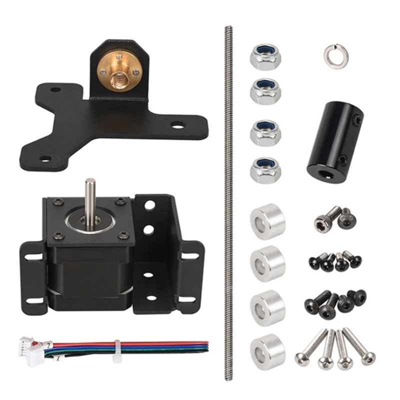 Dual Z Axis Upgrade Kit 3D Printer Parts Use with Single Stepper Motor Dual Z Tension Pulley Set for BIQU B1 Printer
Dual Z Axis Upgrade Kit 3D Printer Parts Use with Single Stepper Motor Dual Z Tension Pulley Set for BIQU B1 Printer