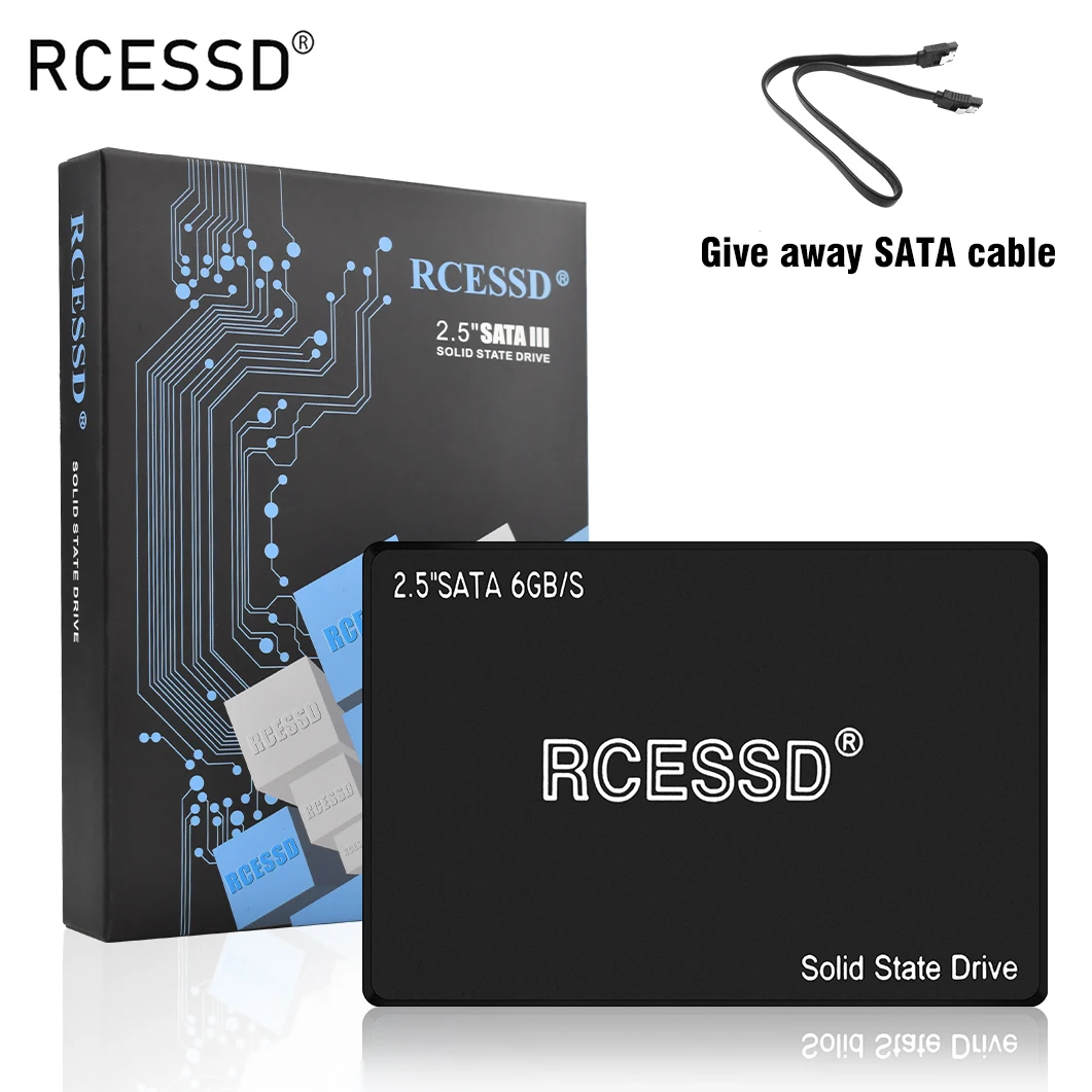 RCESSD 128GB 240GB 120GB 256GB 480GB 512GB 1TB SATA3 SSD 2.5'' Hard Drive Disk Disc 2.5 " Internal SSD Solid State Disks HDD
RCESSD 128GB 240GB 120GB 256GB 480GB 512GB 1TB SATA3 SSD 2.5'' Hard Drive Disk Disc 2.5 " Internal SSD Solid State Disks HDD