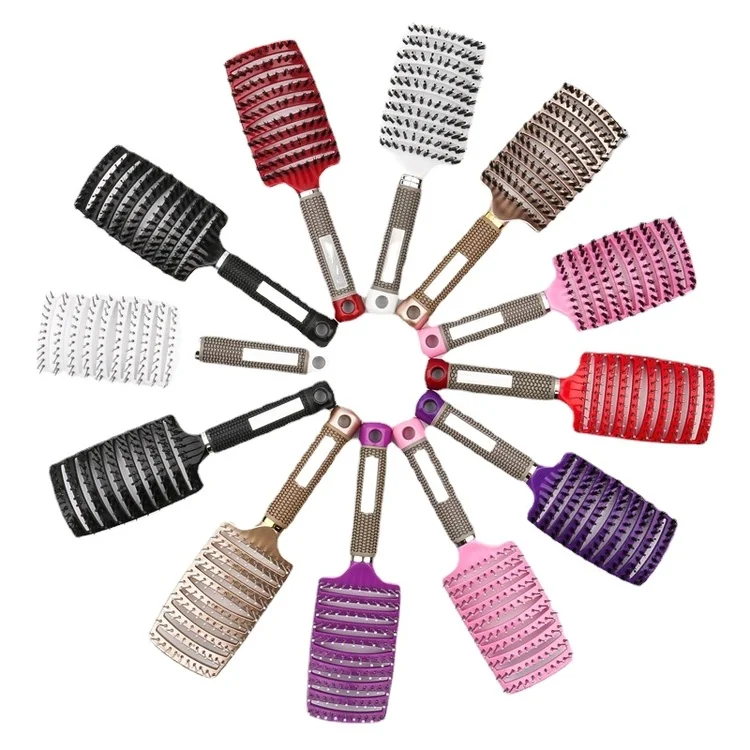 1pcs Massage Hairbrush, Scalp Mask, Comb, Hairbrush,Bristles and Nylon Wet Curling Brush,Straightening and Curling Styling Tools
1pcs Massage Hairbrush, Scalp Mask, Comb, Hairbrush,Bristles and Nylon Wet Curling Brush,Straightening and Curling Styling Tools