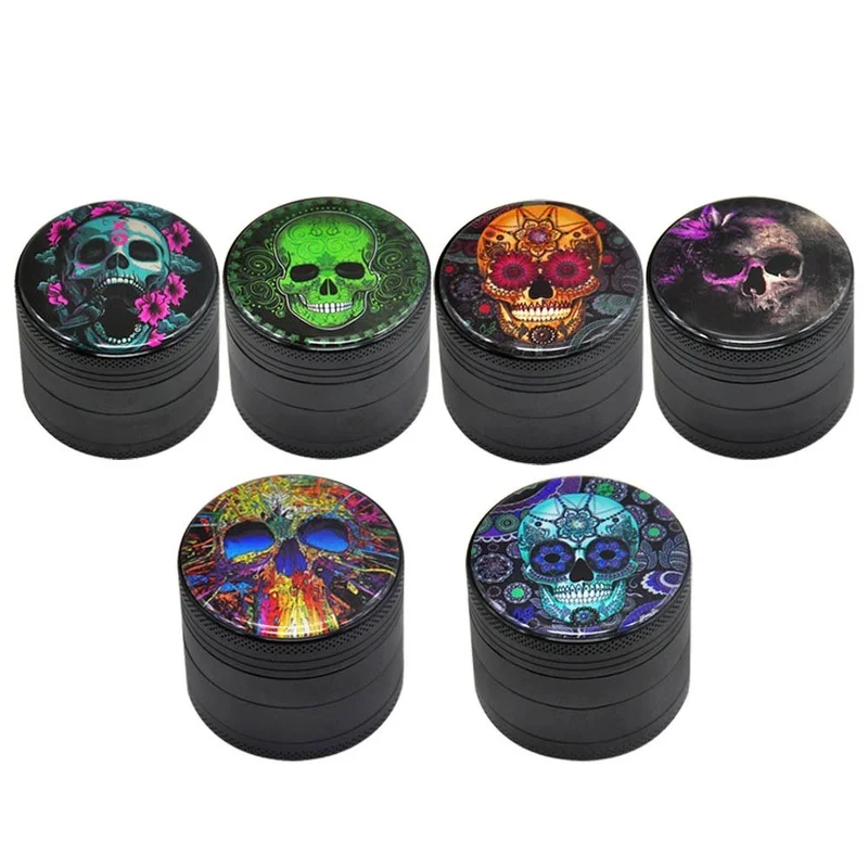 Aluminum Alloy Metal Grinder for Smoking Weed,4-layers 50mm Death Skull Pattern Dry Herb Tobacco Shredder Smoking Accessories
Aluminum Alloy Metal Grinder for Smoking Weed,4-layers 50mm Death Skull Pattern Dry Herb Tobacco Shredder Smoking Accessories