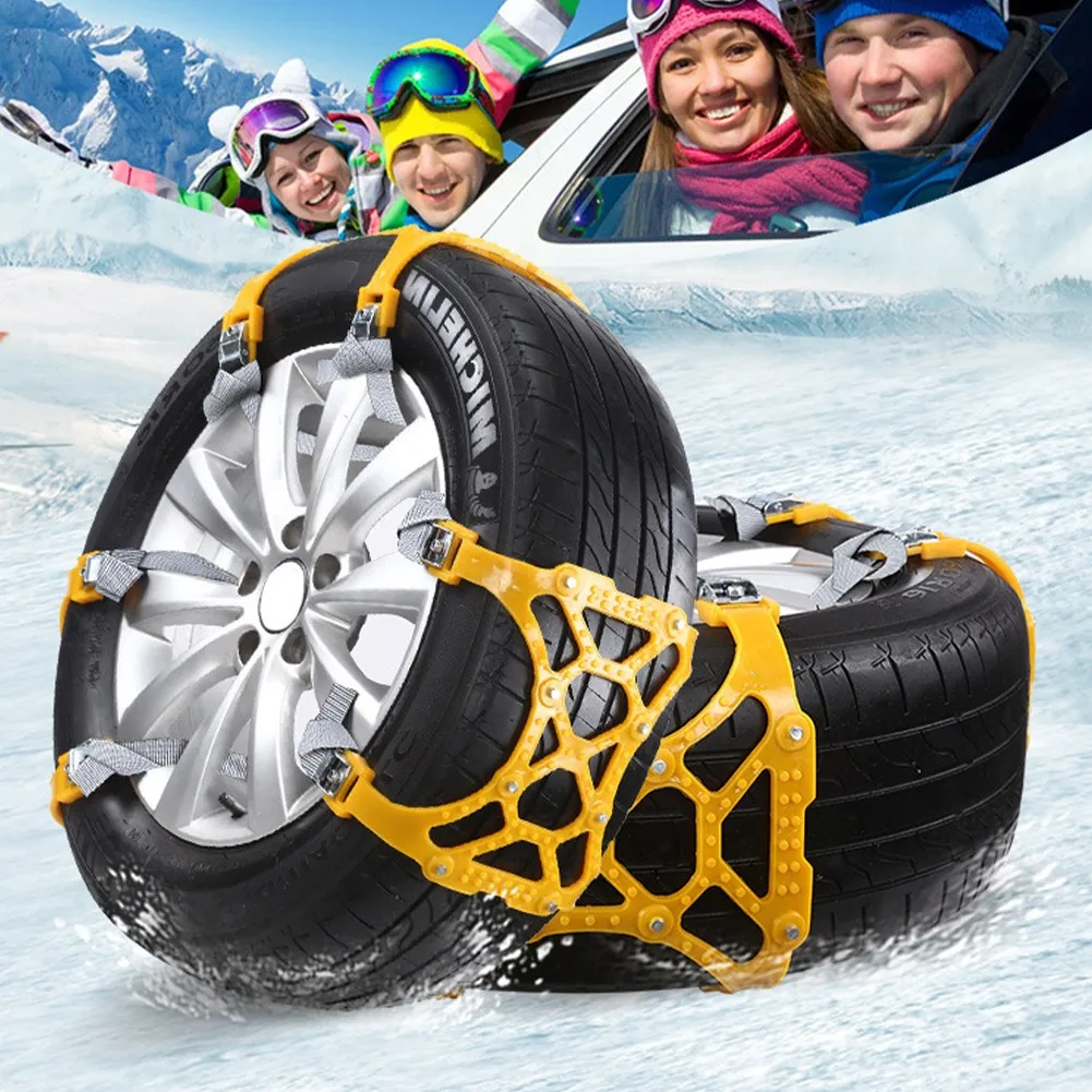 Universal TPU Car Tyre Snow Chains Anti Slip Snow Tire Chains Safty Emergency For Car SUV Offroad 13-19 Inch Wheel Snow Chain
Universal TPU Car Tyre Snow Chains Anti Slip Snow Tire Chains Safty Emergency For Car SUV Offroad 13-19 Inch Wheel Snow Chain