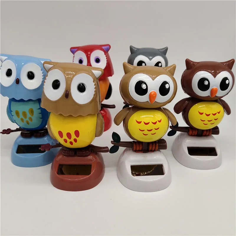1Pcs Solar Powered Cute Owl Birds Shaking Head Car Ornament Solar Toys Classic Doll Auto Dashboard Accessories Toys
1Pcs Solar Powered Cute Owl Birds Shaking Head Car Ornament Solar Toys Classic Doll Auto Dashboard Accessories Toys