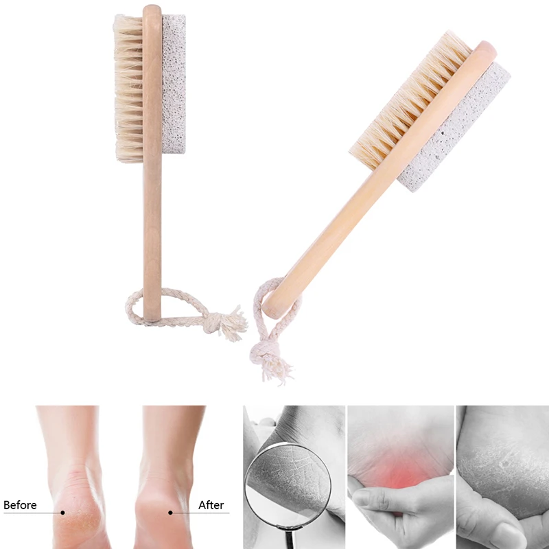 1PCS Wooden +Soft Brush Foot Care Bristle Scrub Brush Wooden Handle Remove Dead Skin
1PCS Wooden +Soft Brush Foot Care Bristle Scrub Brush Wooden Handle Remove Dead Skin