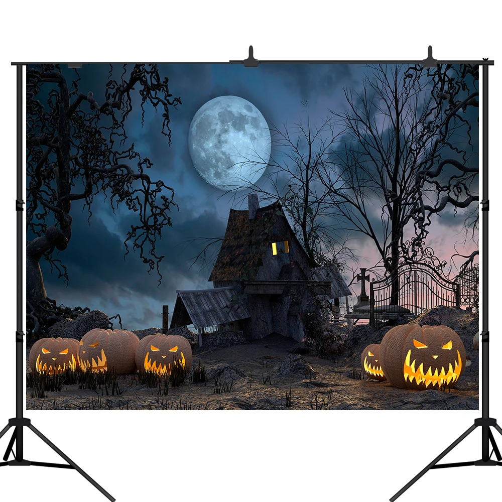 Lyavshi Halloween photo backdrops Terror Pumpkin Head Twisted trees moon backdrop photocall backgrounds for photo studio
Lyavshi Halloween photo backdrops Terror Pumpkin Head Twisted trees moon backdrop photocall backgrounds for photo studio
