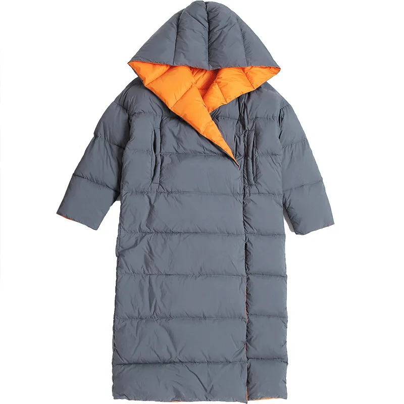 Thick 90% White Duck Down Coats Jackets Covered Button Wide-waisted Long Winter Jacket and Coat for Women
Thick 90% White Duck Down Coats Jackets Covered Button Wide-waisted Long Winter Jacket and Coat for Women