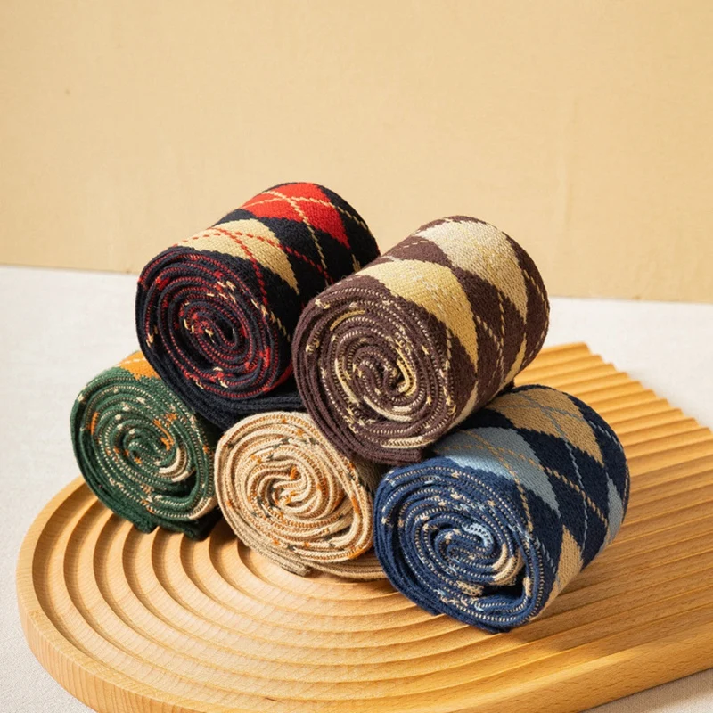 Long Socks Cotton Socks Printed Women's Fashion Happy Wild Casual Autumn Plaid Standard
Long Socks Cotton Socks Printed Women's Fashion Happy Wild Casual Autumn Plaid Standard