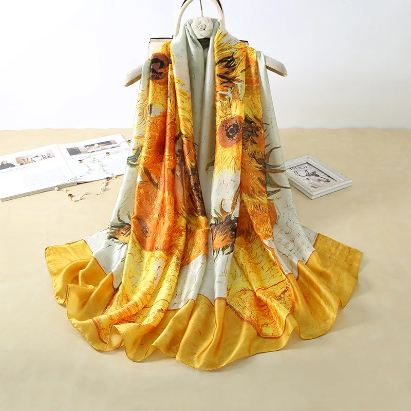 2021 Summer Silk Scarf Women Print Scarf Flower,Birds,leaf,chains, 100% Natural Silk Wraps Shawls and Scarves 180*90cm Hijabs
2021 Summer Silk Scarf Women Print Scarf Flower,Birds,leaf,chains, 100% Natural Silk Wraps Shawls and Scarves 180*90cm Hijabs