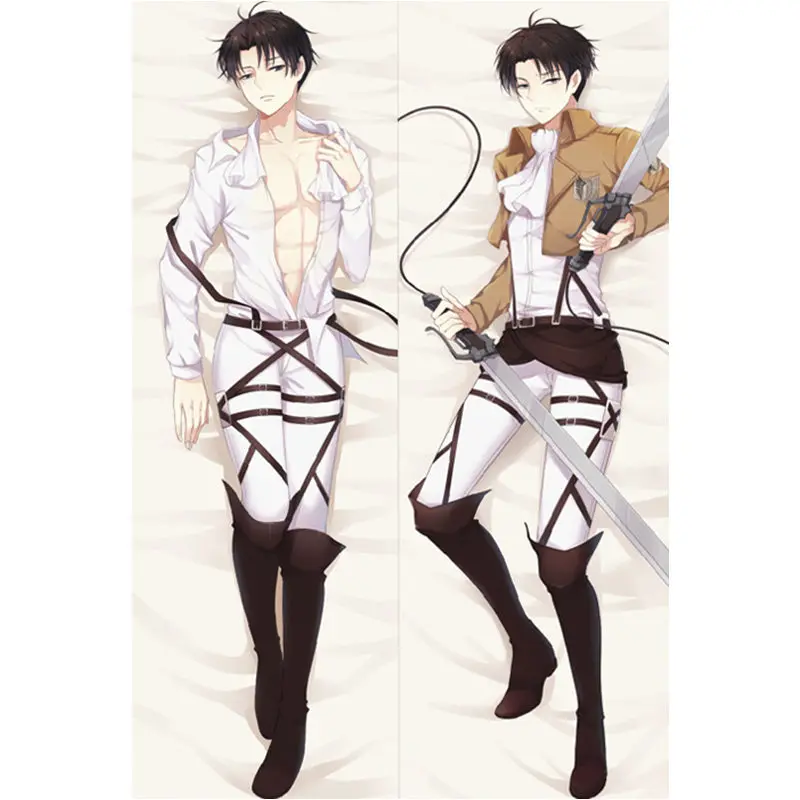 Attack On Titan Shingeki no Kyojin Levi Ackerman Cosplay Sleepwear Pillow Case Dakimakura Hugging Body Decorative Pillow Cover
Attack On Titan Shingeki no Kyojin Levi Ackerman Cosplay Sleepwear Pillow Case Dakimakura Hugging Body Decorative Pillow Cover
