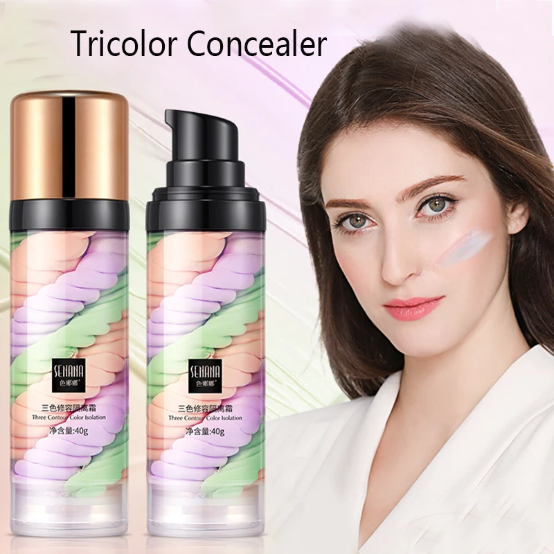 Tri-color Liquid Concealer Isolation Lotion Moisturizing Delicate Waterproof Oil Control Brightening Skin Tone Fill Pores
Tri-color Liquid Concealer Isolation Lotion Moisturizing Delicate Waterproof Oil Control Brightening Skin Tone Fill Pores