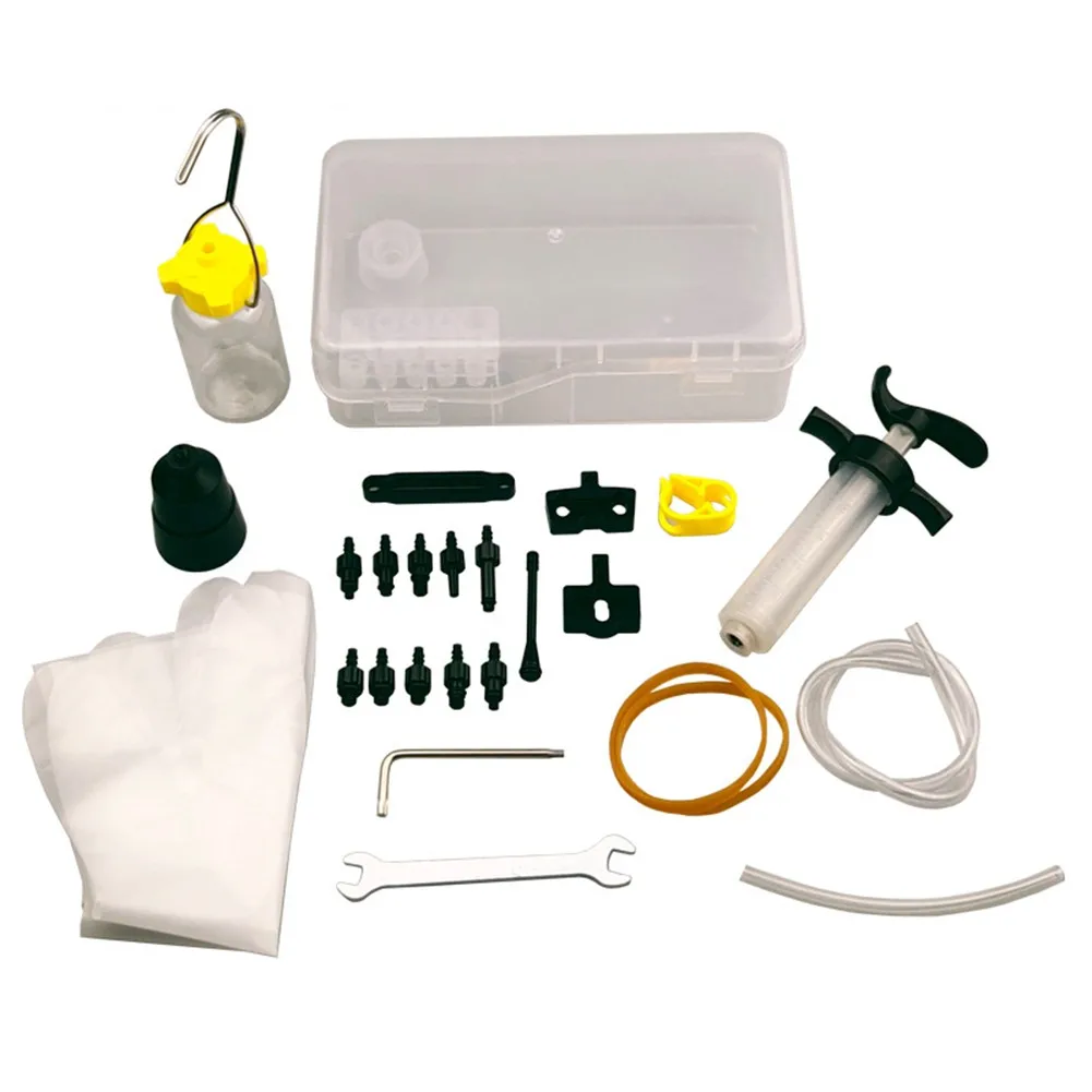 Universal Bicycle Hydraulic Disc Brake Oil Bleed Kit MTB Road Bike Brake Repair Tool Bike Repair Tool Cycling Accessories Parts
Universal Bicycle Hydraulic Disc Brake Oil Bleed Kit MTB Road Bike Brake Repair Tool Bike Repair Tool Cycling Accessories Parts