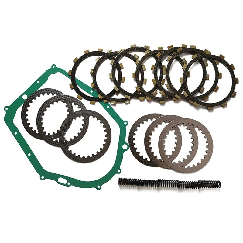 Clutch Kit Heavy Duty Springs and Gasket for Yamaha Warrior 350 YFM350X 87-04 Raptor 350 YFM350R 04-13
Clutch Kit Heavy Duty Springs and Gasket for Yamaha Warrior 350 YFM350X 87-04 Raptor 350 YFM350R 04-13