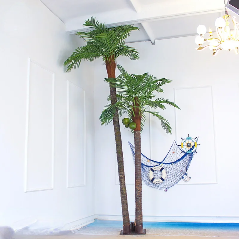 YL Imitation Coconut Tree Fake Coconut Bionic Greenery Decoration Tropical Plant Landscaping Decoration Palm Tree
YL Imitation Coconut Tree Fake Coconut Bionic Greenery Decoration Tropical Plant Landscaping Decoration Palm Tree