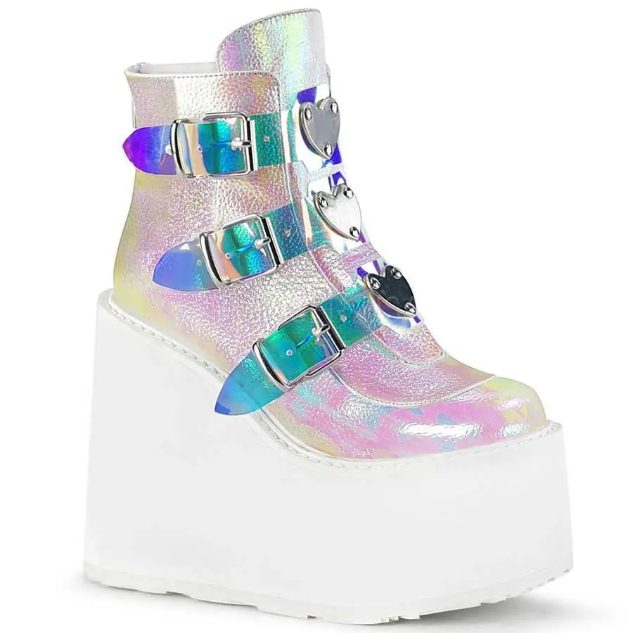Winter Buckle Ankel Boots Women Punk Female Platform Boots Wedges High Heels PU Women Boots Botas Mujer Plus Size
Winter Buckle Ankel Boots Women Punk Female Platform Boots Wedges High Heels PU Women Boots Botas Mujer Plus Size