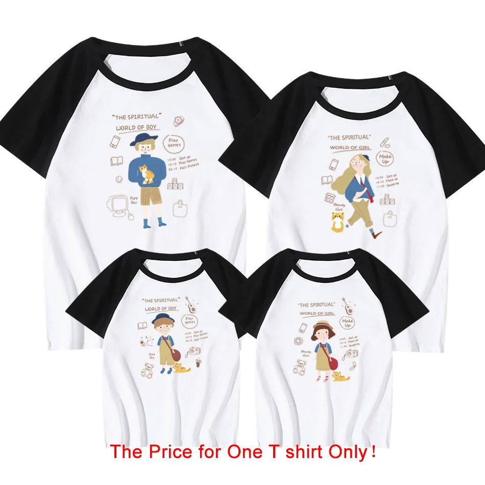 A Family of Four Print T Shirt Mother Kids Matching Graphic Tees Tops Summer Boy Girl Short Sleeve Cotton Casual Tshirt Clothes
A Family of Four Print T Shirt Mother Kids Matching Graphic Tees Tops Summer Boy Girl Short Sleeve Cotton Casual Tshirt Clothes