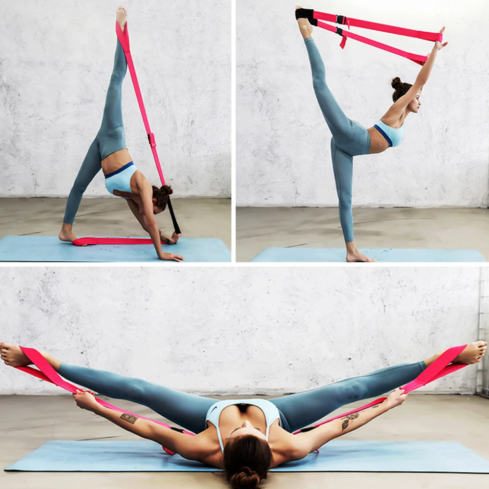 Press Brace Stretch Bodybuilding Resistance Band Adjustable Length With Buckle Portable Dance Yoga Belt Splits Leg Sports
Press Brace Stretch Bodybuilding Resistance Band Adjustable Length With Buckle Portable Dance Yoga Belt Splits Leg Sports