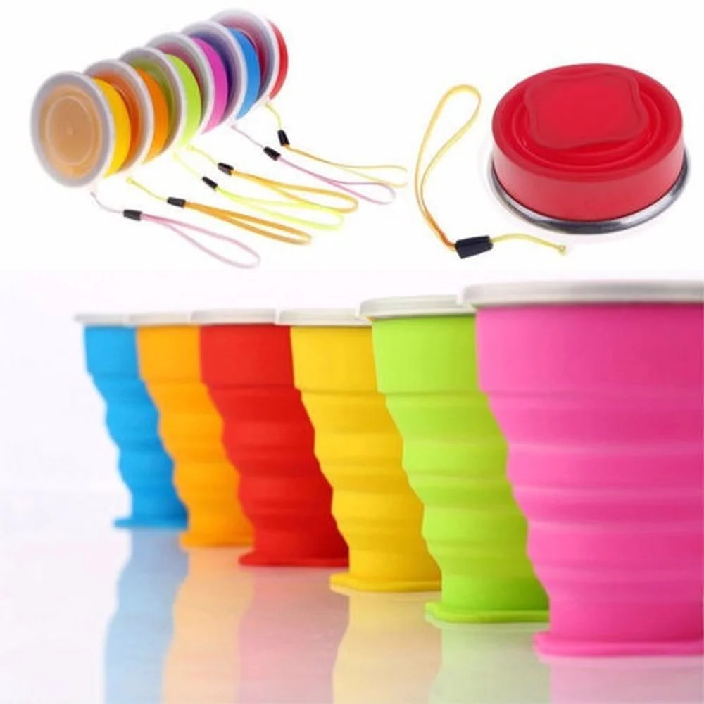 Small Mini Telescopic Portable Silicone Folding Cup With Dstproof Cover Outdoor Coffee Cups Children Travel Drink Water Copa
Small Mini Telescopic Portable Silicone Folding Cup With Dstproof Cover Outdoor Coffee Cups Children Travel Drink Water Copa
