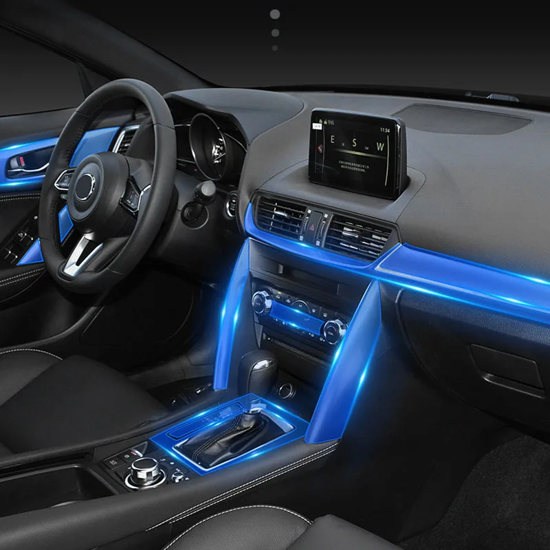 Пленка для защиты экрана от царапин и Gps-навигатора Mazda 3 6 2017 2018 автомобильная