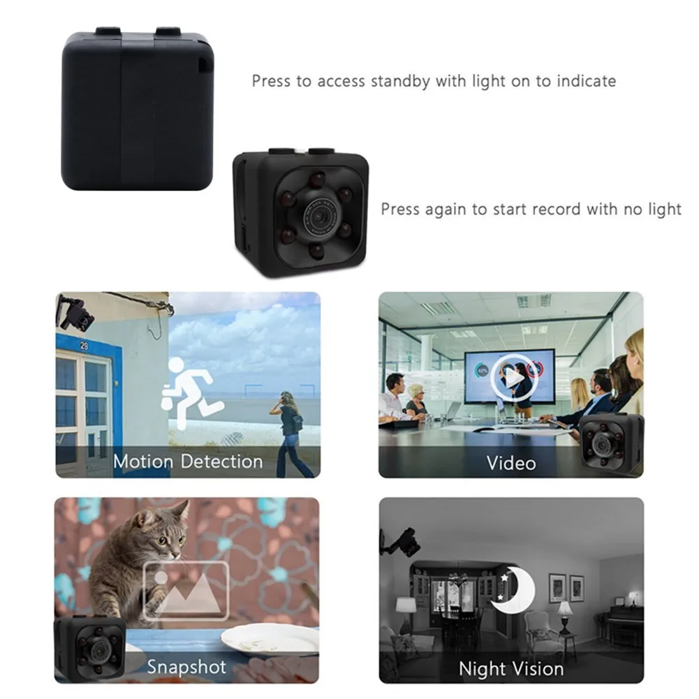 Newest Mini Portable Nanny Cam 1080P HD Camera With Night Motion Detection-Indoor Security Camera For Home Office Security
Newest Mini Portable Nanny Cam 1080P HD Camera With Night Motion Detection-Indoor Security Camera For Home Office Security