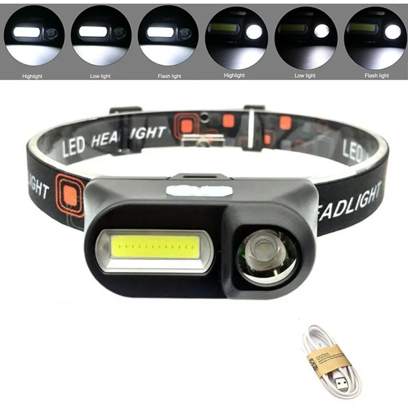 2 светодиодный USB COB фонарь XPE МОЩНЫЙ СВЕТИЛЬНИК 18650 головной светильник лампа для кемпинга Рыбная ловля голова яркая фронтальная вспышка све... 
2 светодиодный USB COB фонарь XPE МОЩНЫЙ СВЕТИЛЬНИК 18650 головной светильник лампа для кемпинга Рыбная ловля голова яркая фронтальная вспышка све...