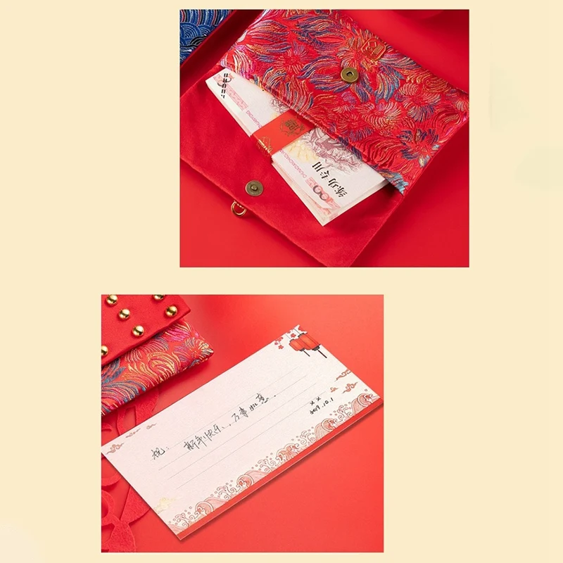 ZL Chinese Silk Red Envelopes, Chinese Festive Silk Brocade Lucky Envelope Festival Packets
ZL Chinese Silk Red Envelopes, Chinese Festive Silk Brocade Lucky Envelope Festival Packets