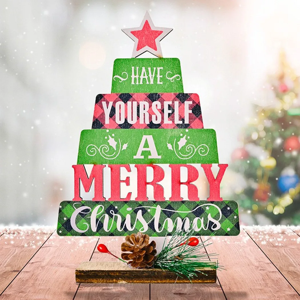 Merry Christmas Decor Wooden Desktop Cake Shape Ornaments For Xmas Navidad New Year Home Decor Kids Gift
Merry Christmas Decor Wooden Desktop Cake Shape Ornaments For Xmas Navidad New Year Home Decor Kids Gift