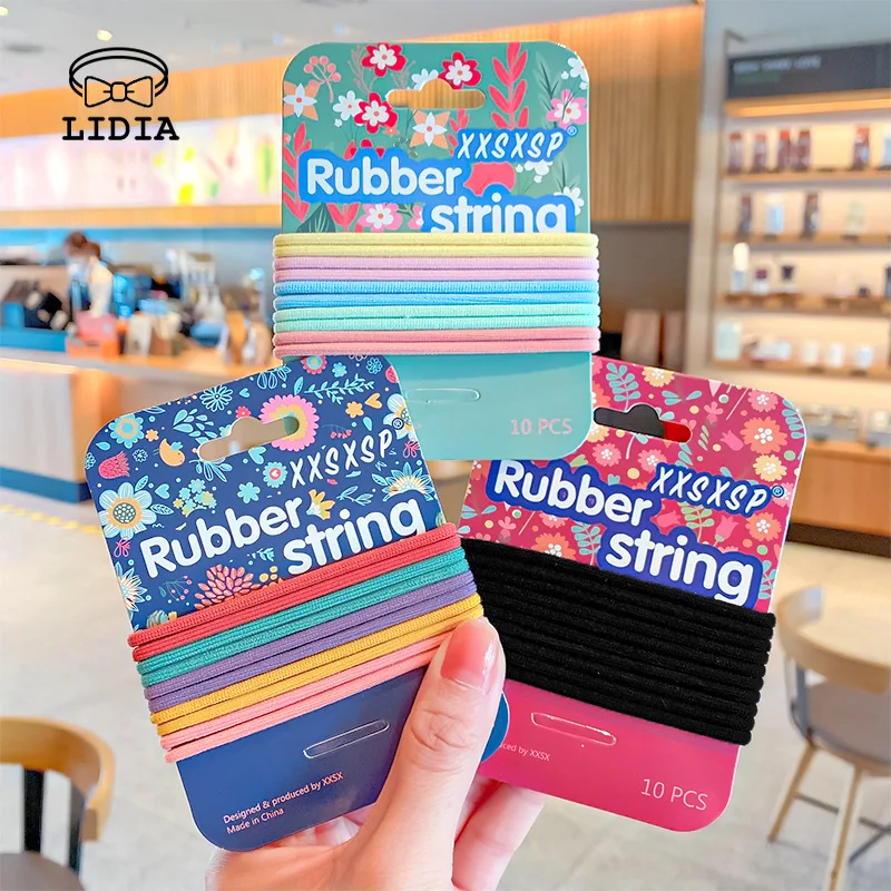 10pcs/set Hairbands Solid Color Headwear High Elastic Rubber Band Hair Tie Colorful Hair Ring Hair Rope Girls Casual Headdress
10pcs/set Hairbands Solid Color Headwear High Elastic Rubber Band Hair Tie Colorful Hair Ring Hair Rope Girls Casual Headdress