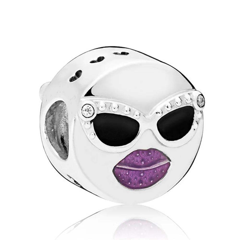 Stay Cool Charm 100% Real 925 Sterling Silver Face Charm Fit Original Bracelet Diy Jewelry 2018 Summer
Stay Cool Charm 100% Real 925 Sterling Silver Face Charm Fit Original Bracelet Diy Jewelry 2018 Summer