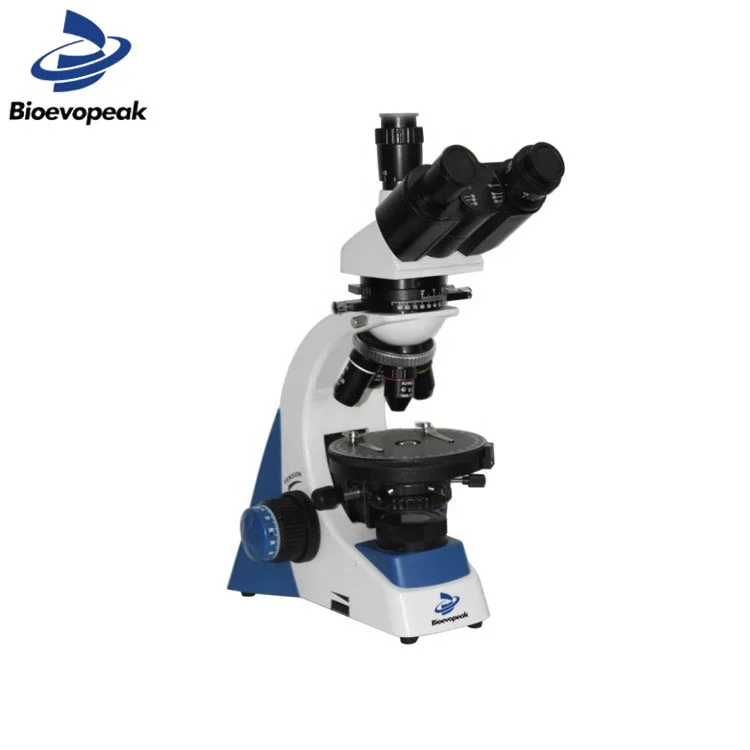

Лабораторный Тринокулярный оптический поляризационный микроскоп Bioevopeak 40X 100X 400X 1000X (Seidentopf)