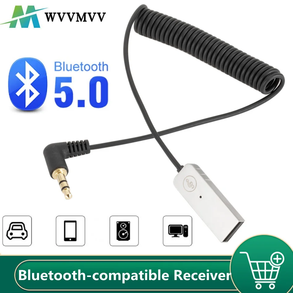 WVVMVV Aux Bluetooth Adapter Dongle Cable For Car 3.5mm Jack Aux Bluetooth 5.0 Receiver Speaker Audio Music Transmitter
WVVMVV Aux Bluetooth Adapter Dongle Cable For Car 3.5mm Jack Aux Bluetooth 5.0 Receiver Speaker Audio Music Transmitter