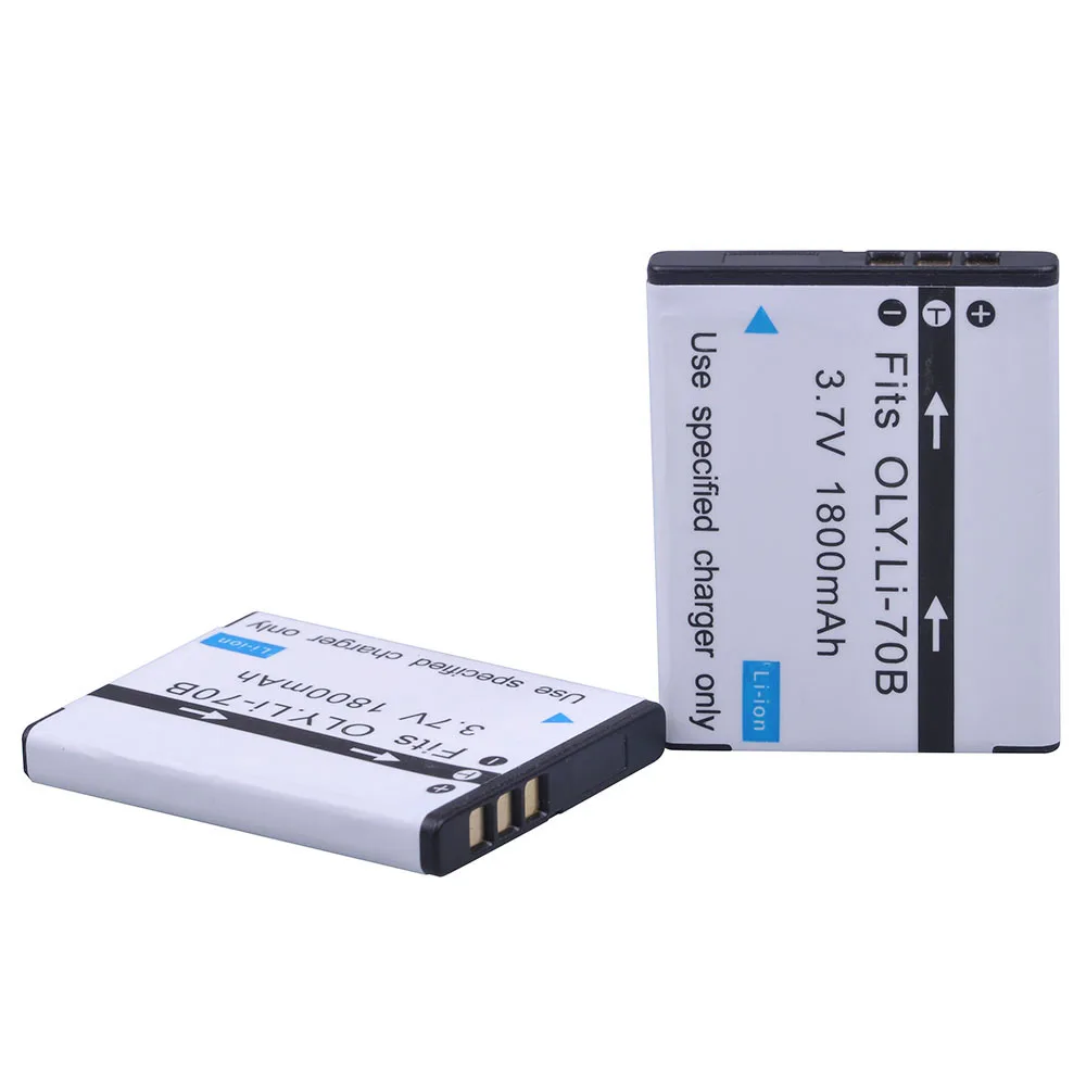 2/4 Pc 1800mAh Li-70B Li 70B Battery for Olympus FE-4020 FE-4040 FE4020 FE4040 D705 FE5040 D-705 D-710 VG-110
2/4 Pc 1800mAh Li-70B Li 70B Battery for Olympus FE-4020 FE-4040 FE4020 FE4040 D705 FE5040 D-705 D-710 VG-110