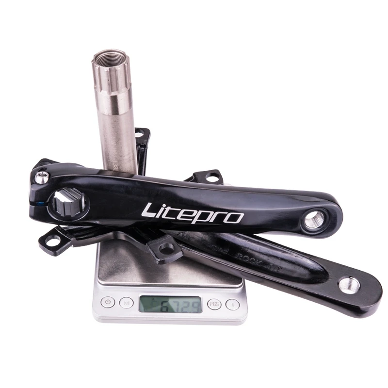 Litepro Folding Bike Aluminum Alloy Crank 170Mm for Road Bike 130BCD Crankset Bicycle Parts
Litepro Folding Bike Aluminum Alloy Crank 170Mm for Road Bike 130BCD Crankset Bicycle Parts