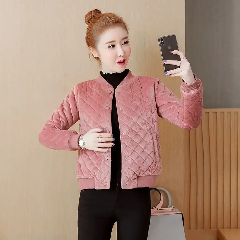 2021 Spring Autumn Outerwear New Sreetwear Fashion Women's Short Parka Jacket Coat Korean Style Slim Female Basic Coats
2021 Spring Autumn Outerwear New Sreetwear Fashion Women's Short Parka Jacket Coat Korean Style Slim Female Basic Coats