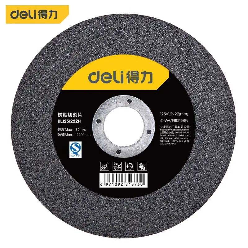 Deli (Outer Diameter) 125mm Abrasive Cutting Discs Cut Off Wheels Disc for Dremel Rotary Tools Electric Metal Wood Cutting Tools
Deli (Outer Diameter) 125mm Abrasive Cutting Discs Cut Off Wheels Disc for Dremel Rotary Tools Electric Metal Wood Cutting Tools